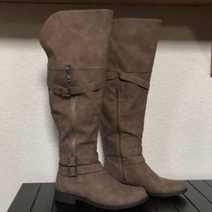 Over the knee boots